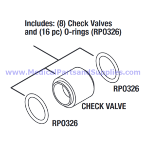 Check Valve, Part MTV027 (OEM Part 78401-260)