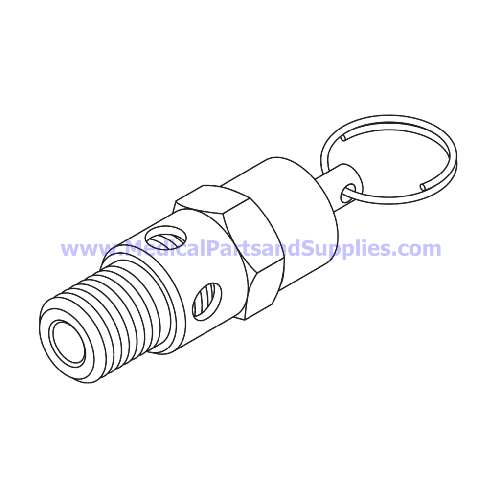 Safety Valve (125 PSI), Part CMV046 (OEM Part 60017)