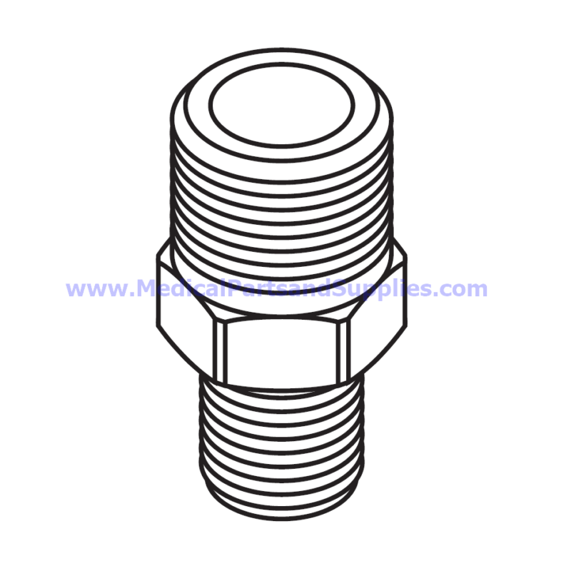 Adaptor (1/4 MPT x 3/8 MPT), Part RPF828