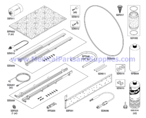 PM-2 Kit for the Sterrad® NX with Leybold Pump, Part SDK076 (OEM Part 100798-02)