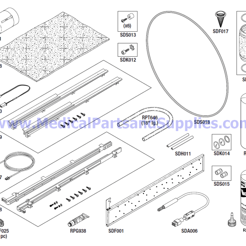PM-2 Kit for the Sterrad® NX with Leybold Pump, Part SDK076 (OEM Part 100798-02)