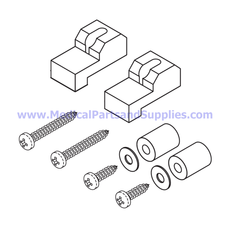 Shelf Stop Kit for the Sterrad 100S, Part SDK024 (OEM Part 33-02069-0-001)