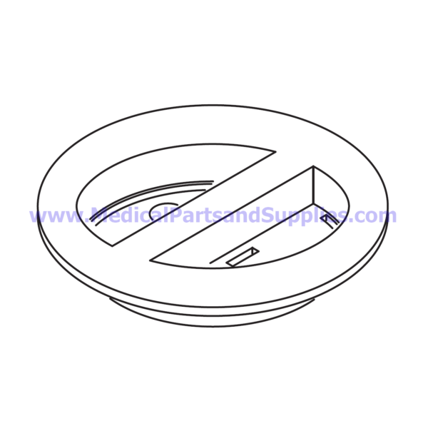 Water Reservoir Cover, Part TUC067 (OEM Part 02550019)