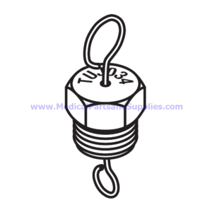 Air Jet Valve (Black Top), Part TUJ034 (OEM Part CT842010)