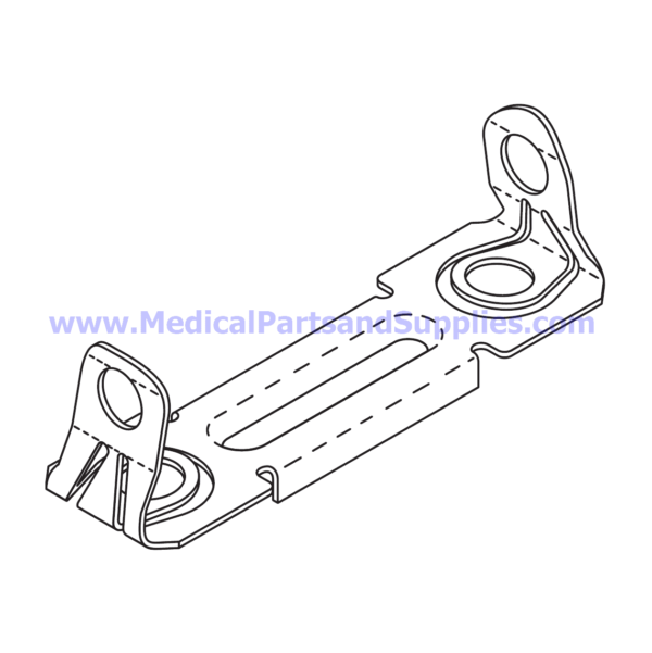 Capacitor Mounting Bracket, Part MIB186 (OEM Part 015-0412-00)