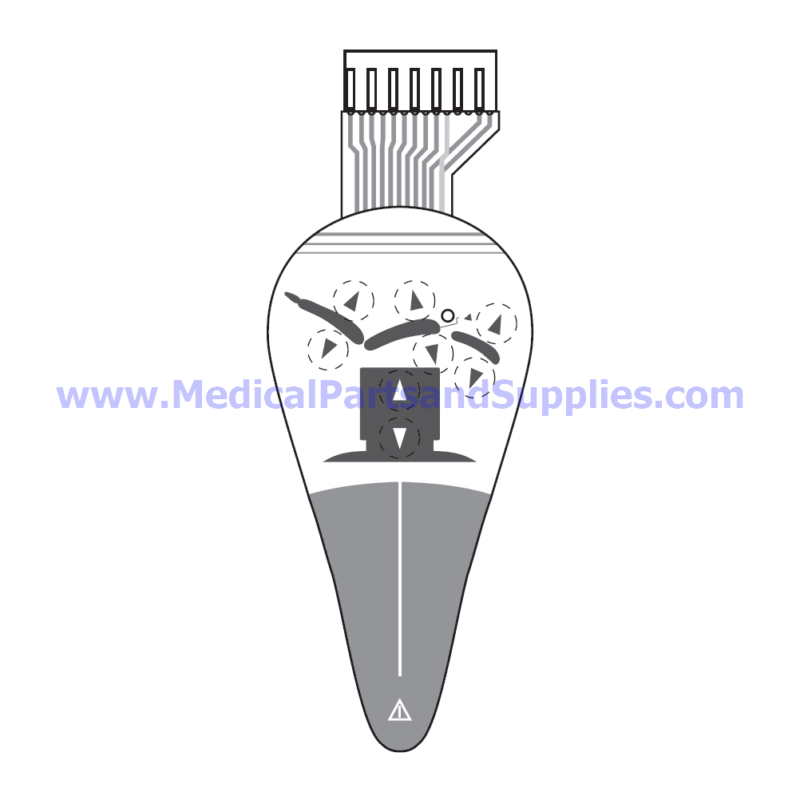 Non-Programmable Hand Control Membrane Panel, Part MIP263 (OEM Parts 015-1134-00, 015-1288-00, and 015-1438-00)