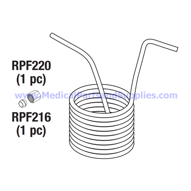 Condensation Coil, Part TUC040 (OEM Part CU836101)