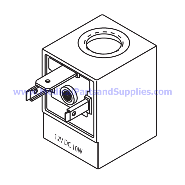 Magnetic Coil (10W), Part TUC083 (OEM Part 01810102)