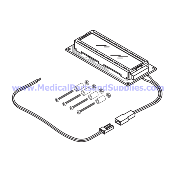 Blue LCD Display for Tuttnauer® Automatic Autoclaves, Part TUD152 (OEM Part CTP201-0168)