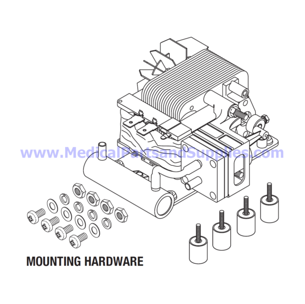 Air Pump (115VAC), Part TUP100 (OEM Part 02200051)