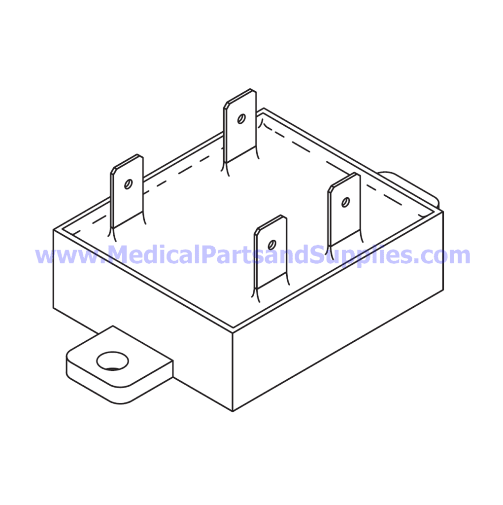 Solid State Relay (Pump) for Tuttnauer® Automatic Autoclaves, Part TUR105 (Part 04400339)