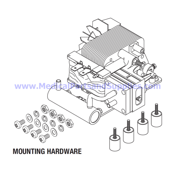 Air Pump (230VAC), Part TUP101 (OEM Part 02200052)