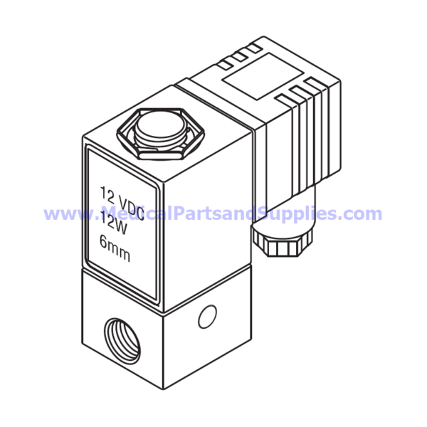 Solenoid Valve (6mm), Part TUV085 (OEM Part 01810103)