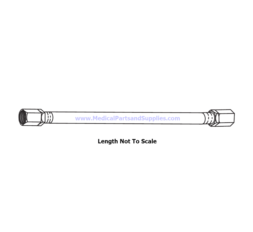 Return Hose Kit, Part MIH008 (OEM Part 002-0178-00)