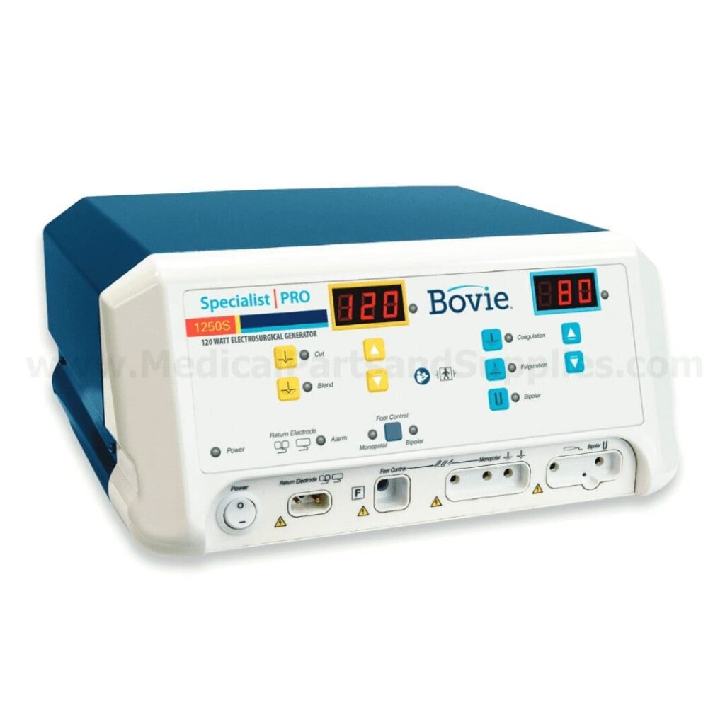 Bovie® Specialist PRO 120 Watt Electrosurgical Generator (ESU), Item A1250S