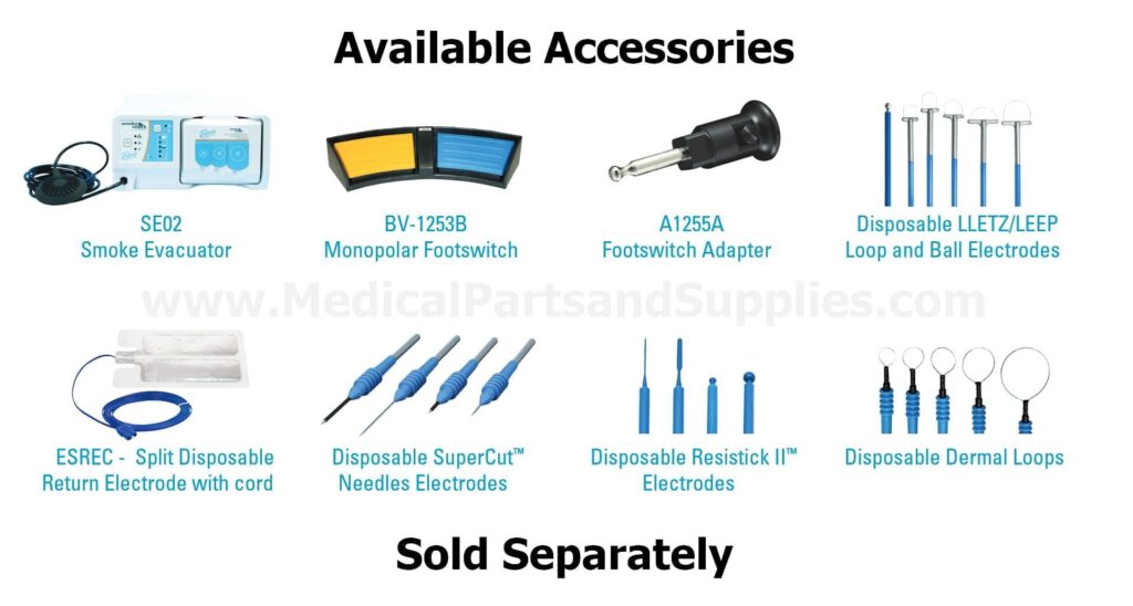 Bovie® OR Pro 300 Available Accessories