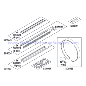 Chamber Plastics Kit for the Sterrad® 100S, Part SDK032