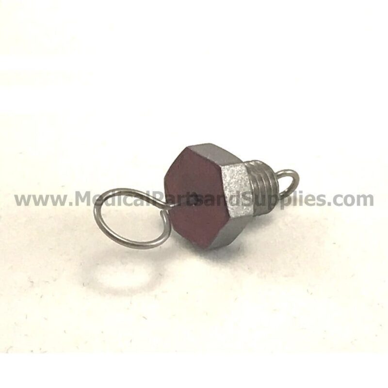Air Jet Valve (Red Top) for Tuttnauer® 220V Autoclaves, Part TUJ033 (OEM Part CB842010)