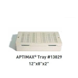 APTIMAX® 12” x 8” x 2” Instrument Trays (2 per Case), Item 13829