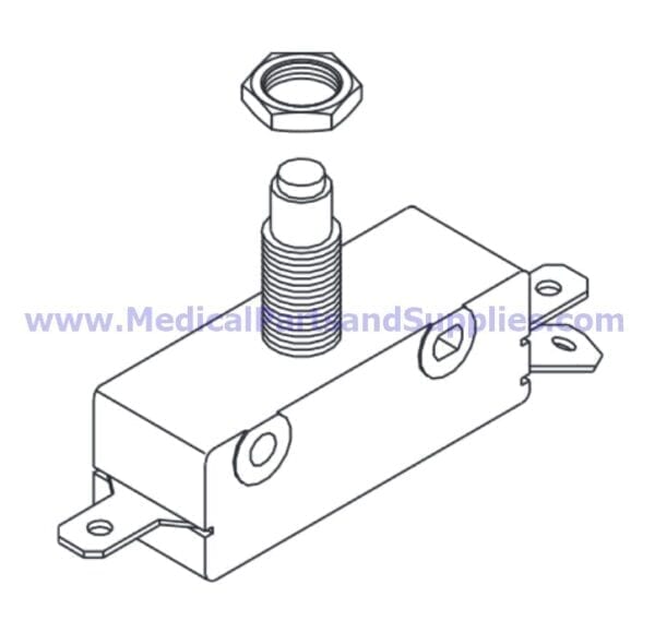 Door Switch for Tuttnauer® Autoclaves, Part TUS014 (OEM Part 01910190)