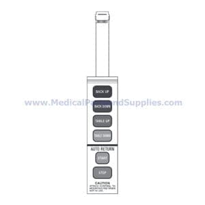 Hand Control Panel for the Midmark-Ritter® 405, Part MIP305 (OEM Part 015-0528-00)