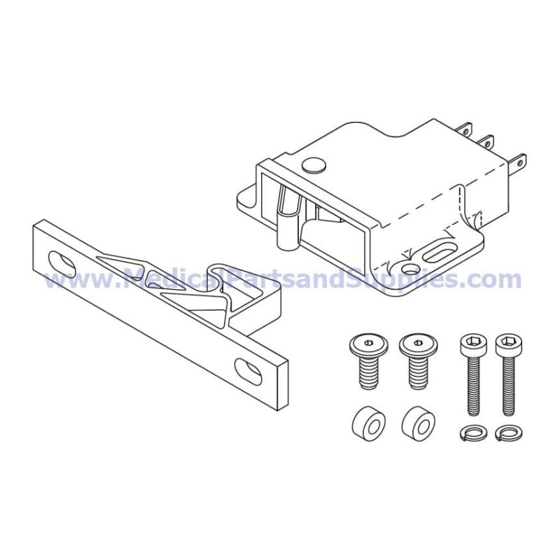 Door Latch Kit for the Sterrad® NX, Part SDK053 (OEM Part 74-51398-001 and 74-51398)