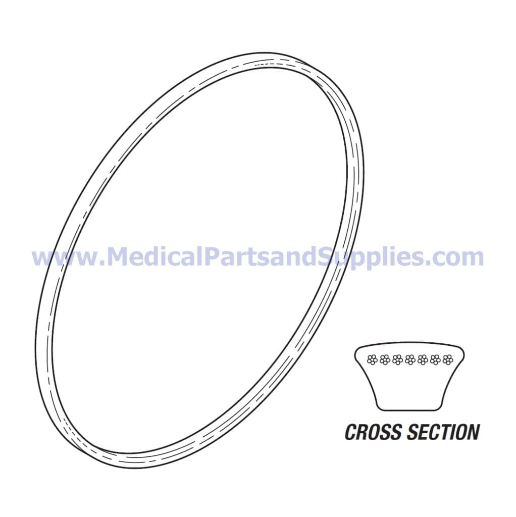 Drive Belt, Part VPB104 (OEM Part 0002164SP and Industry Part A42)