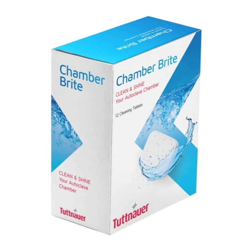 Tuttnauer™ Chamber Brite Autoclave Cleaner (12 Tablets), Item CB0020