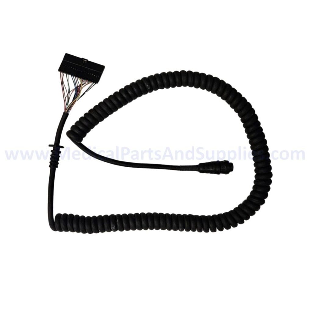 Hand and Foot Control Coiled Cord for the Midmark-Ritter® 630, Part MIC256 (OEM Part 015-1675-00)