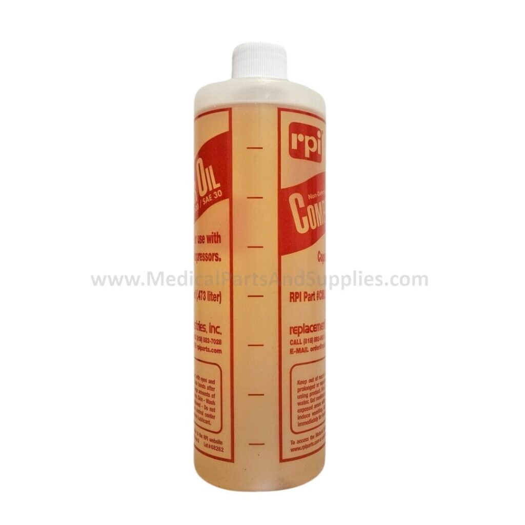 Compressor Oil, Part CML001 (OEM Parts 60051; ACA85921; 3-08-0084-30; 64651001; 77000220; CO-100; 2485)