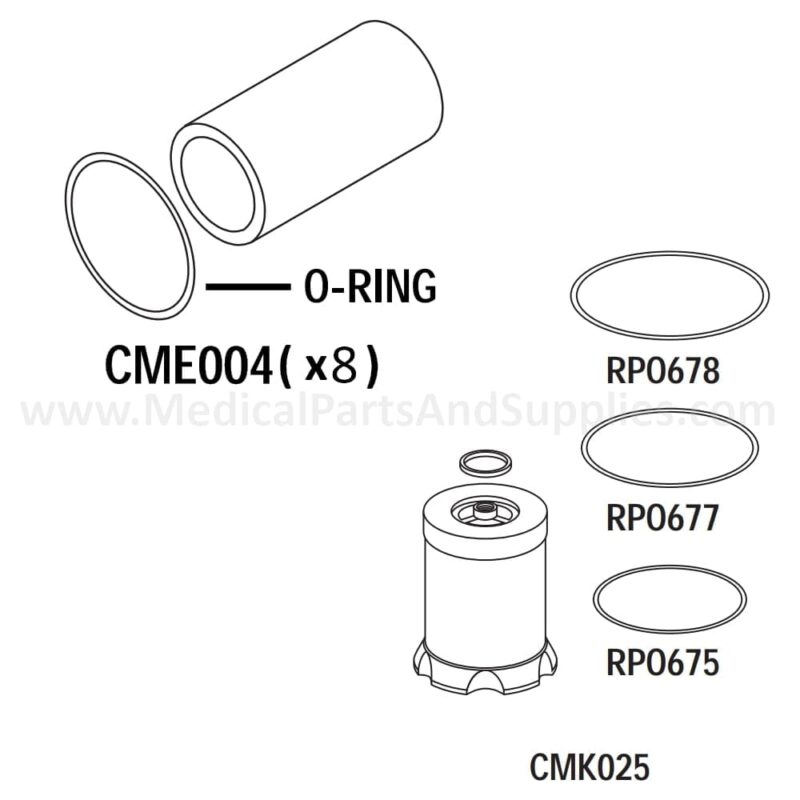 Compressor PM Kit, Part CMK172 (OEM Part ACA85404)