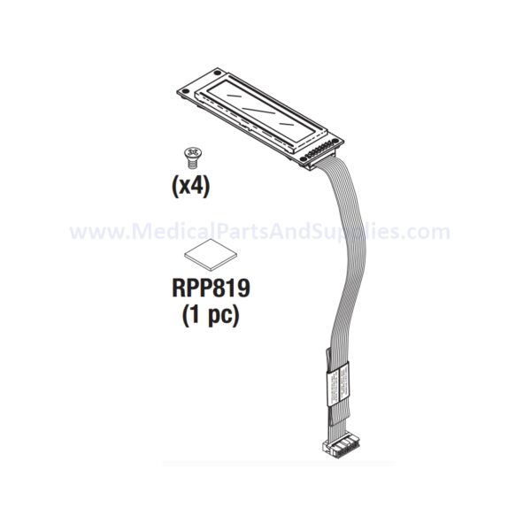 Display Assembly for the SciCan® Statim® 2000, Part SCA022 (OEM Part #01-104382S/01-104381S)