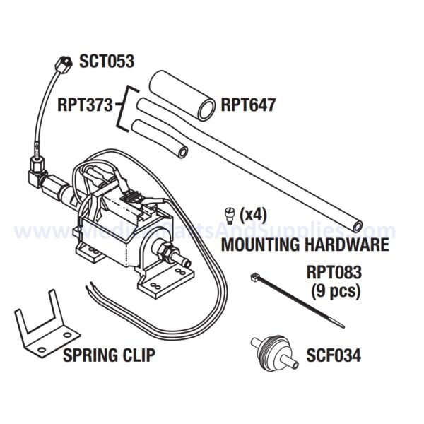 Pump Kit for the SciCan® Statim® 2000, Part SCP050 (OEM Part #01-100568S / 01-101761S)