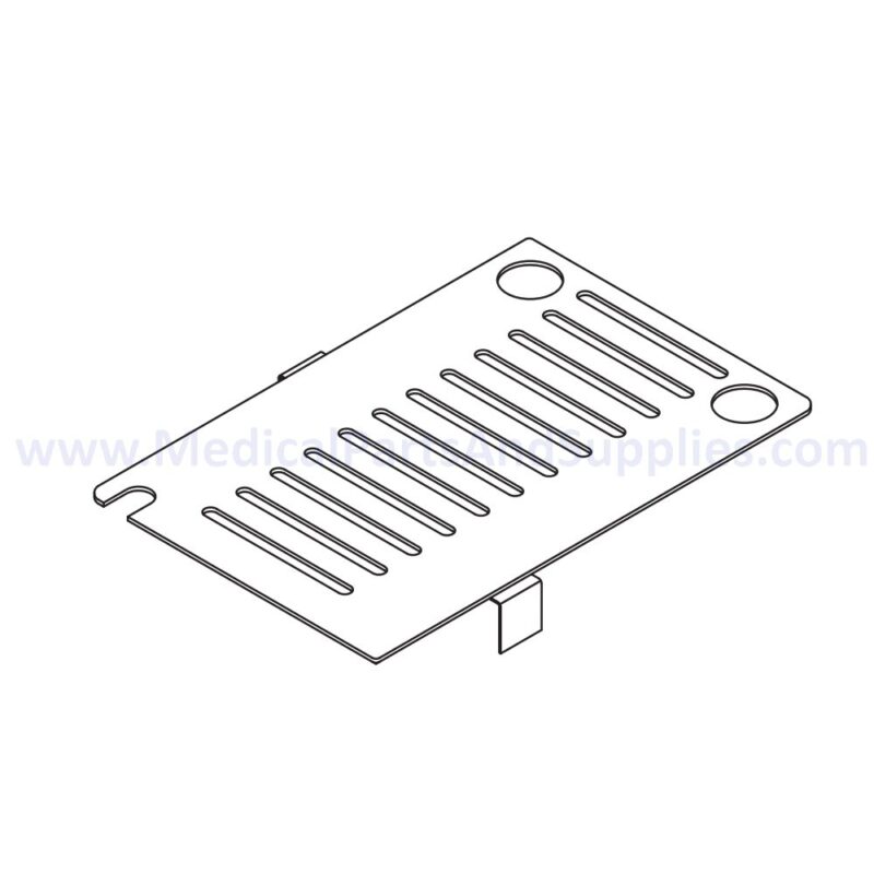 Top Inspection Cover for the Midmark Ritter M9® Sterilizer, Part MIC198 (OEM Part #030-1117-00/030-0765-10)