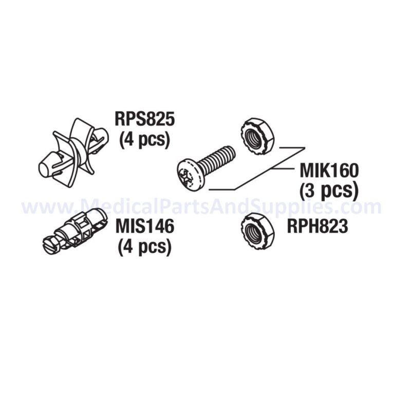 PCB Mounting Kit for the Midmark Ritter M9® Sterilizer, Part MIK159