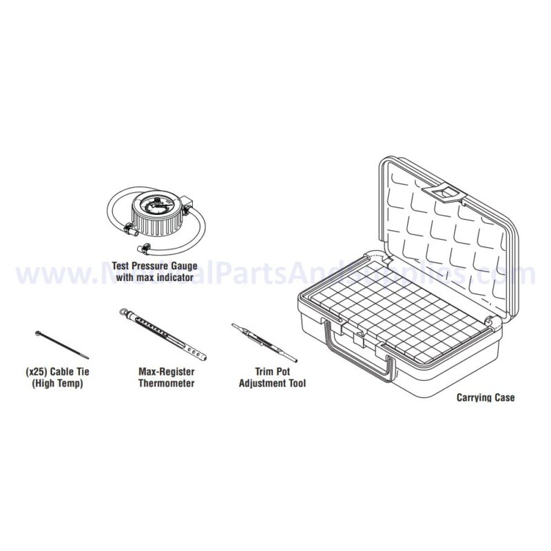 Field Service Calibration Smart® Kit for the Midmark Ritter M9® Sterilizer, Part MIK074