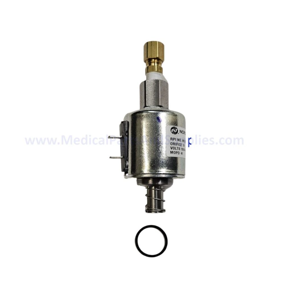 Solenoid Valve (Vent) for the Midmark Ritter M11® Sterilizer, Part MIV139 (OEM Part #002-1361-00/014-0420-03)