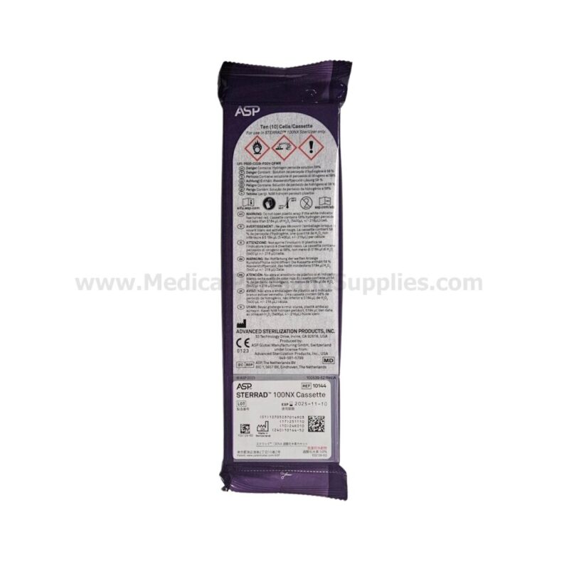 Sterrad® 100NX Sterilant Cassettes, Item 10144
