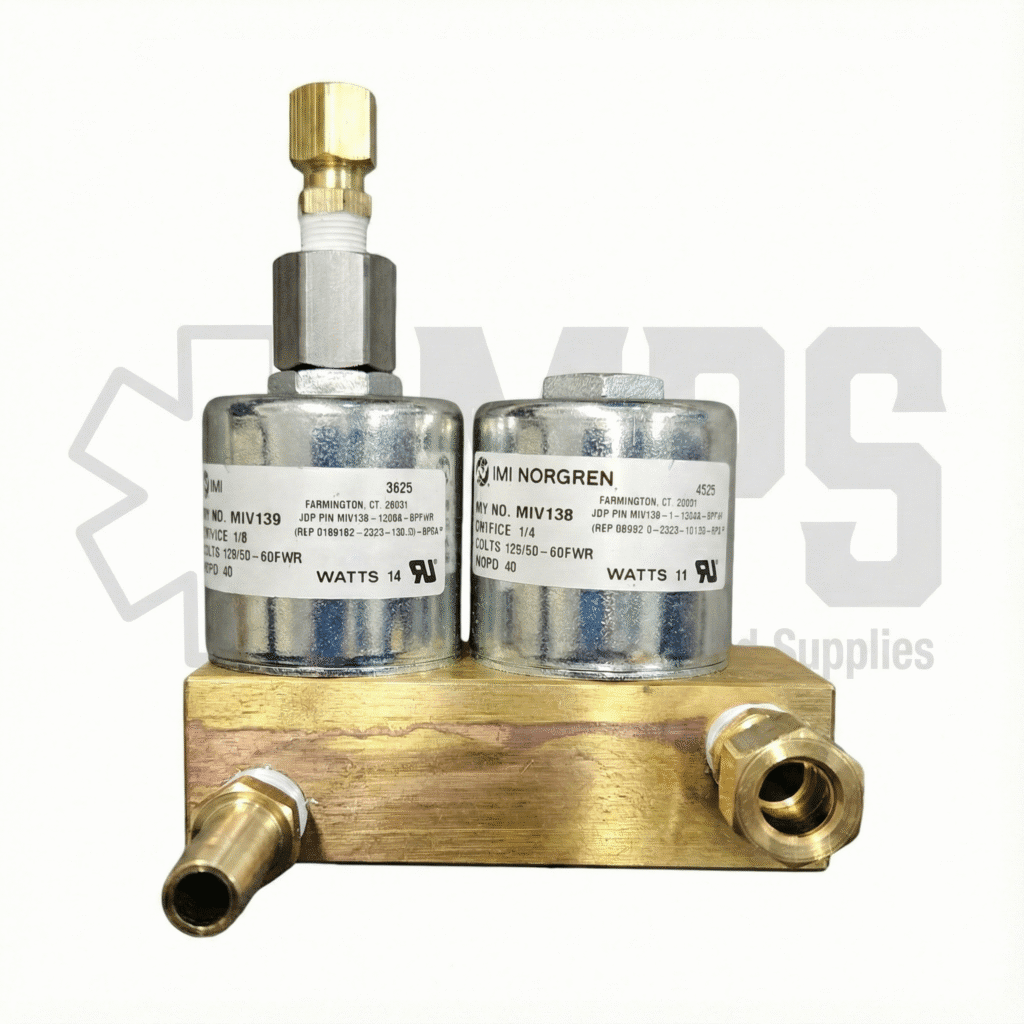 Filter/Vent Valve Assembly, Part MIA137 (OEM Parts 029-2755-00 and 002-1362-00)
